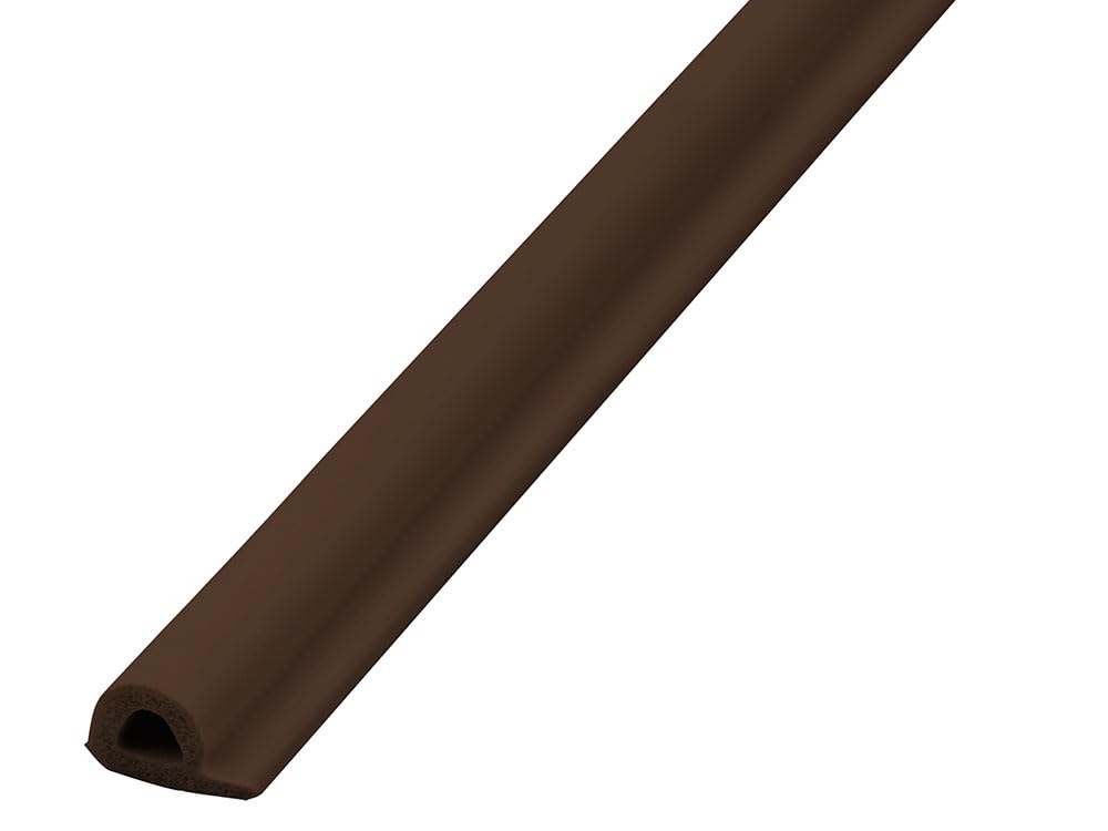 Faithfull Brown Faidep9556b Epdm Draught Excluder 6M 9 X 5.5Mm