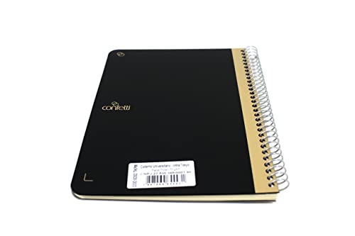 Confetti - Caderno Pro 80 Folhas Pautado TOKYO Capa Prata