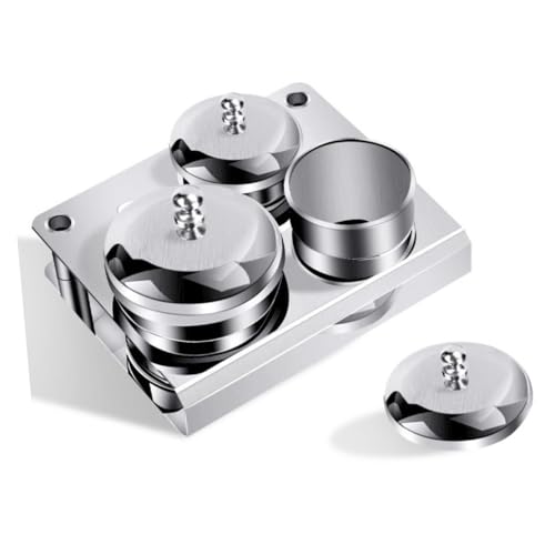 Set de 3 herramientas para arte de uñas con frasco acrílico miniatura 5