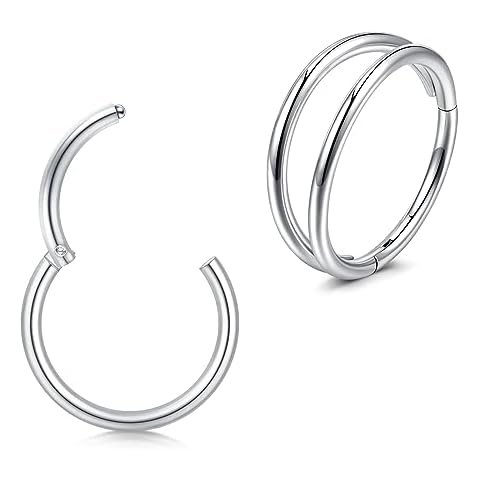 Longita Surgical Steel Nose Ring Set Cover