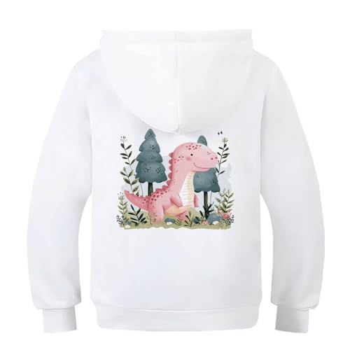 Pull dinosaure à capuche vêtement léger mi-saison ado - 2