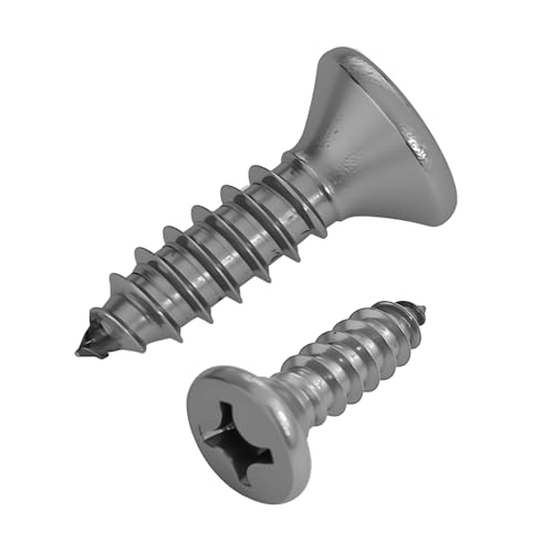 Tornillos autorroscantes #12 x 3/4 pulg, 50 unidades miniatura 1