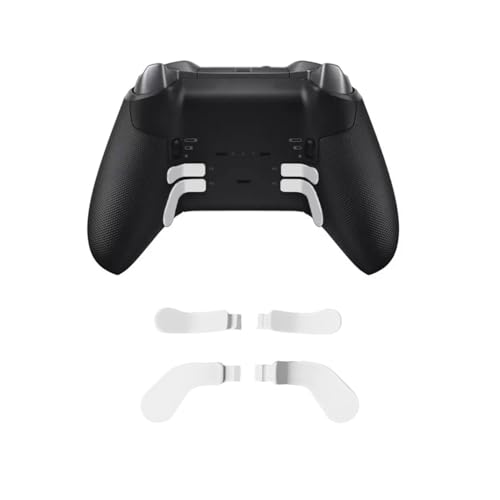 Image of Elite Series 2 Gaming Controller Accessories Kit with Thumbsticks, D-Pads, Paddles, Trigger Buttons for Elite Series 2 Core ( White)