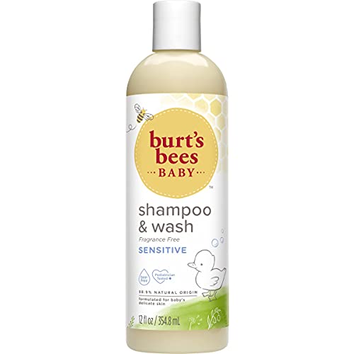 Burt's Bees Baby Shampoo & Wash, Fragrance Free & Tear Free Baby Soap - 12 Ounce Bottle - Pack Of 3 #TOP7