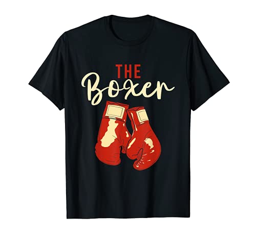 Boxeador Guantes de Boxeo Match Fighter Artes Marciales MMA Lucha Camiseta