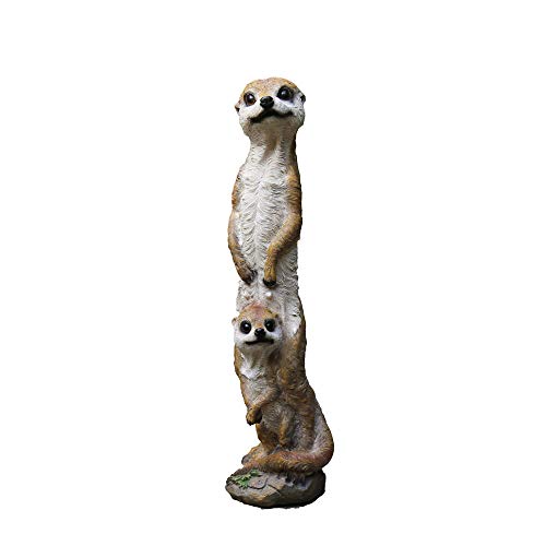 Sculpture extérieur en résine de chat : finition simulation artisanale haut de gamme