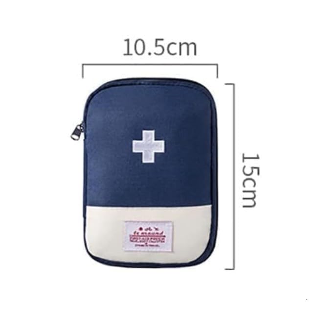 Image of 4 Pcs Travel First Aid Pouch,Empty Mini First Aid Pouch, Portable Outdoor First Aid Medical Rescue Bag Multi-Function Emergency Medicine Storage Organizer Bag Health and Household Supplies (Small)