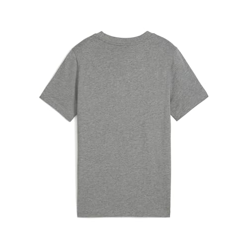 Image of Puma Boy Cotton Solid Regular Fit Tees
