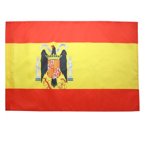 AZ FLAG Bandera de ESPAÑA DE Franco 90x60cm para Palo - Bandera FRANQUISTA ESPAÑOLA 60 x 90 cm