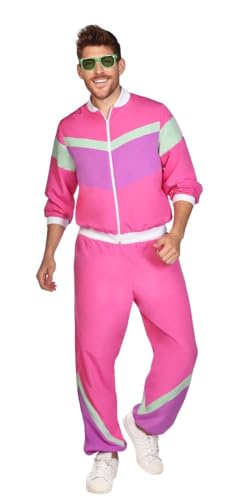 (PKT) (9910375) 80's Joggersuit Pink (Large)