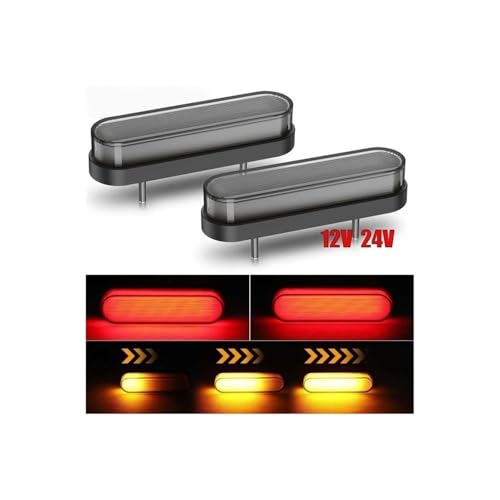 Indicateur freinage feu arrière moto LED universel haute performance