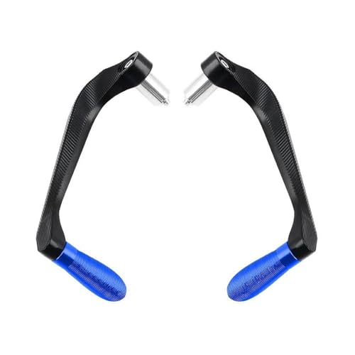 Für Ducati Für Panigale Für Diavel Superleggera V4 V2 Für Scrambler Motorrad Lenkergriffe Schutz Bremse Kupplung Hebel Protektor Motorrad Handschützer(BLAU)