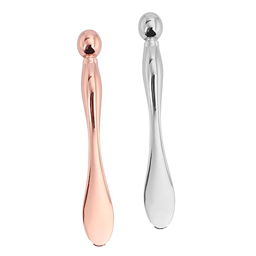PATKAW 2 Piezas barra de crema para los ojos rodillos de ojos artilugios de maquillaje Gel kit de maquillaje kit maquillaje barra de masaje facial herramienta para el cuidado de la piel