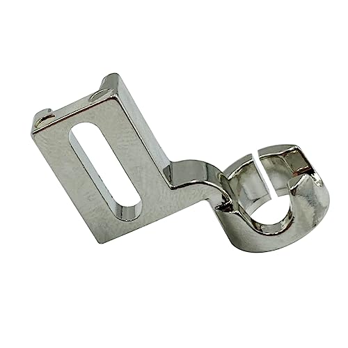 SHINEOFI 3 Piezas Prensatelas para Maquina de Coser prensatelas para Coser Accesorios pie de prensador de máquina de Coser prensatelas sin Regla Presilla Silver