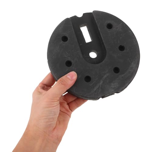 Base de plástico resistente SHOWERORO para lámpara de pie y mesa redonda 4