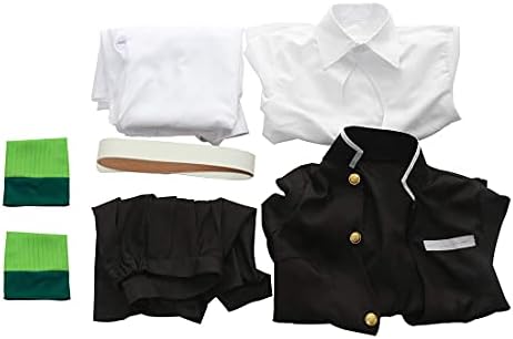 Amazon.com: CR ROLECOS Mitsuri Kanroji Cosplay Costume for Demon Slayer ...