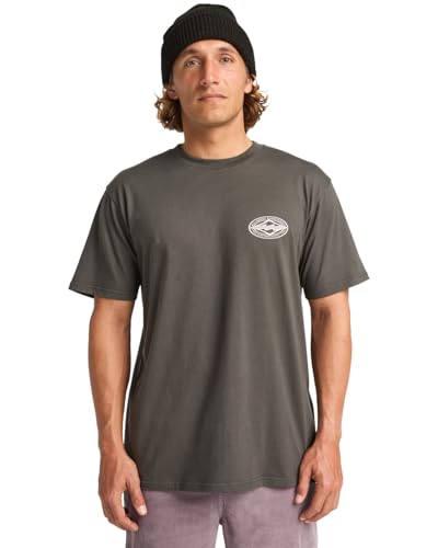 Billabong Diamond Vision - Camiseta de Manga Corta, Color Negro, XL