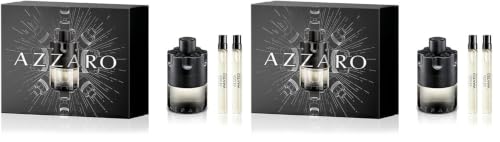 Image of Azzaro The Most Wanted Eau de Toilette Intense Gift Set (100ml + 2 x 10ml) (Pack of 2)