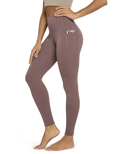 Image of ODODOS Buttery Soft Lounge Yoga Leggings with Pockets for Women 23 inch / 25 inch /28 inch High Waist Yoga Pants