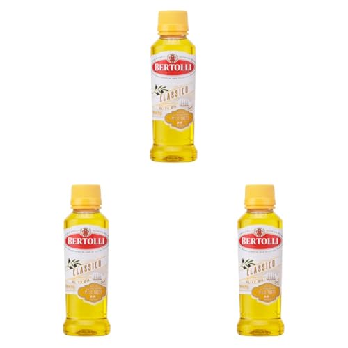 Image of Bertolli Classico Multipurpose Olive Oil- Italian Brand World no 1-100ml Bottle (Pack of 3)