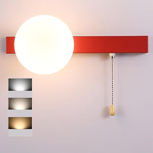 Iluminación de pared de cabecera con luz tricolor para evitar la fatiga ocular