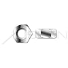 500 pcs M5-0.8, DIN 934 / ISO 4032, Metric, Hex Finished Nuts, 316Ti Stainless Steel