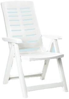Silla sillón multiposizioni de resina L60 x P61 X H109 cm.