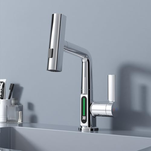 Robinet de cuisine de qualité premium blanc mat avec bec rétractable fluide - 4