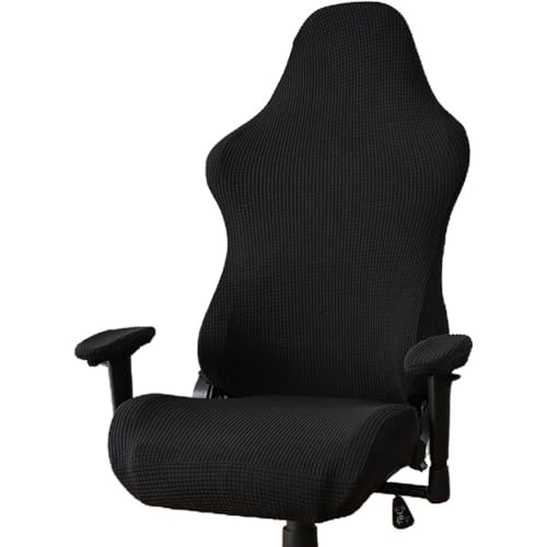 Beavorty Elastic Gaming Chair Cover Stretchable Protective Slipcover for Office Computer Chairs Kids Pet Scratch Resistant Washable