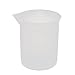 Aexit 100ml Laboratory gauge Plastic Liquid Container Measuring Cup Beaker Clear