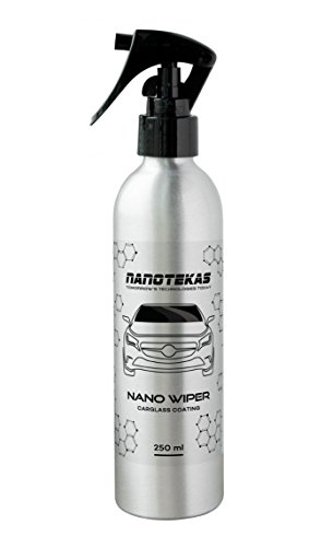 Nano revêtement de verre hydrophobe Nanotekas de 250 ml pour pare-brise
