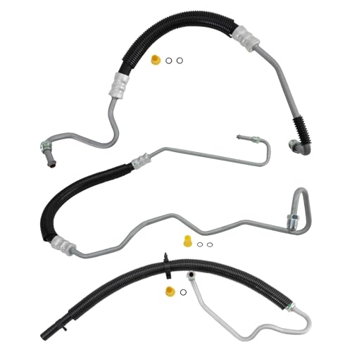 TRQ Power Steering Hose Compatible with 2001-2005 Chevrolet Silverado 2500 HD Silverado 3500 GMC Sierra 2500 HD Sierra 3500