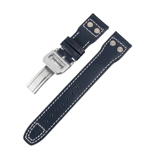 [RE] MENGKE 20/21/22 ~[g{vXgbvANZT[rbOpCbg IW328201 IW377709 vuXbgƌ݊(Blue-1,20MM WITH LOGO_SILVER BUCKLE)