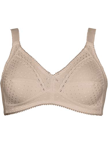 Naturana Damen weichen Körbchen BH, 254 cm, Hellbeige, 85D