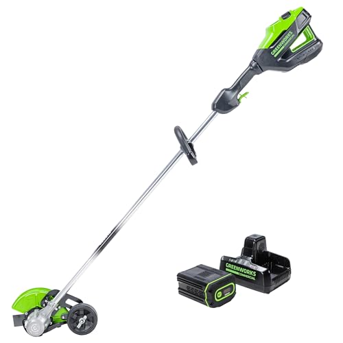 Greenworks 82V 8" Brushless Cordless Edger, 4.0Ah Batttery
