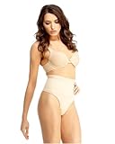 MeMoi - High Waisted Thong Shaper Shaper-Medium-Nude