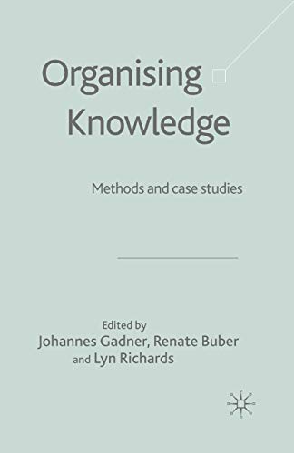 Organising Knowledge: Methods and Case Studies view 2