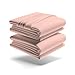 Mezzati Luxury Bed Sheet Set - Soft and Comfortable 1800 Prestige Collection - Brushed Microfiber Bedding (Peach, Queen Size)