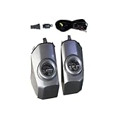 EDRKNFGA Luz antiniebla compatible con Toyota FJ Cruiser 2007-2017, 1 juego de bombillas halógenas for coche, luces de circulación diurna.(1 set silver)