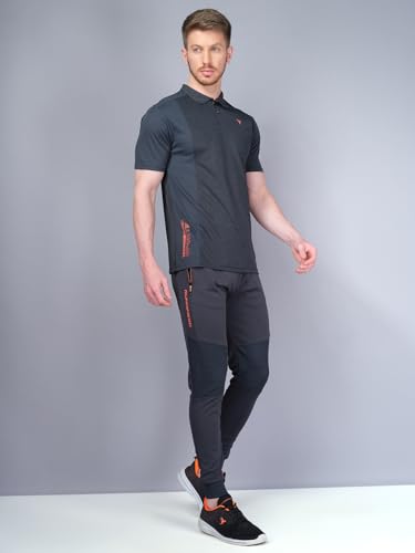 Image of TECHNOSPORT Men's Slim Fit Active T-Shirt - (MTP537 P) Pack of 1