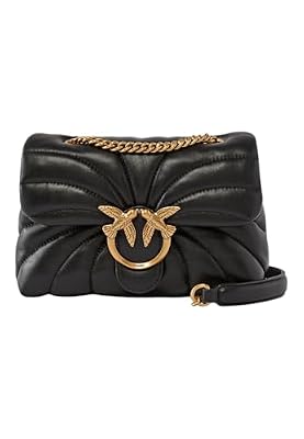 Pinko Donna Borsa A Tracolla 100039A1EX Pelle Nero Taglia Unica