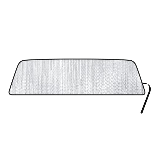 YelloPro Rear Tailgate Window Sunshade Custom Fit for 2009 2010 2011 2012 2013 2014 2015 2016 2017 2018 Dodge RAM 1500 (NOT for RAM 2500/3500), RegularCab QuadCab CrewCab MegaCab Pickup