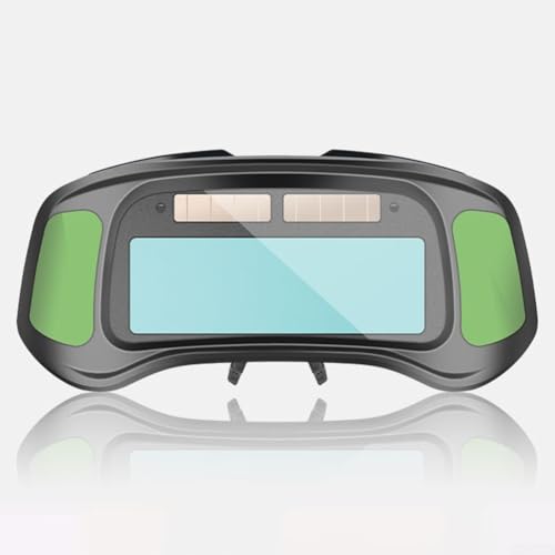 Besttoolifes Lunettes de soudage à obscurcissement automatique avec verres True Color, casque de soudage à énergie solaire avec sangle de tête réglable, lunettes à gradation automatique double mode