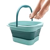 RANGEMENT GAIN DE PLACE : Ce bain de pieds pliable se range facilement et prend peu de place. Idéal pour les petits espaces ou les voyages