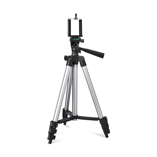Amazon Basics Lightweight & Portable Tripod Stand for Mobiles