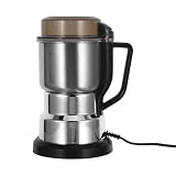 ULTECHNOVO Elektrische Kaffeemühle und Getreidemühle mit 600g Fassungsvermögen Kompakte Bauweise aus Edelstahl und Kunststoff für Kleine Küchen und Vielseitige Anwendung
