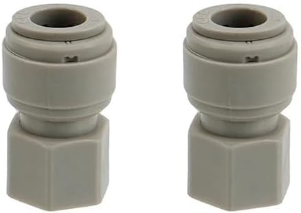 Ball Lock Gas & Beer Keg Disconnect with 8/9.5mm Push In Fitting Homebrew Draft Beer Corny Style Ball Lock Keg Dispenser(BEER 8mm)