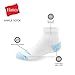 Hanes girls Cool Comfort Ankle Socks, 12-pair Pack fashion liner socks, Assorted, Medium US