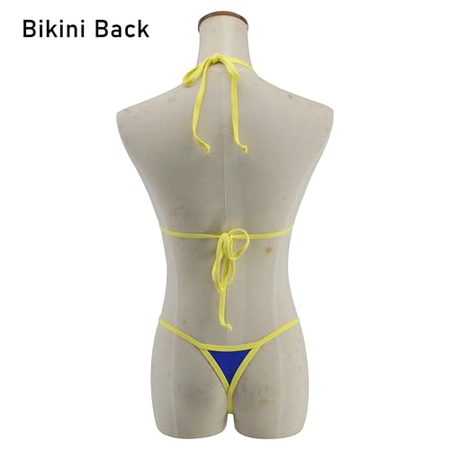 SHERRYLO Micro Bikini Extreme G String Thong Bikinis Sexy Mini Bathing Suit for Women Womens Swimsuits Microkini Swimsuit