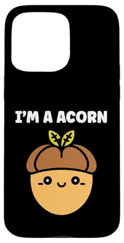 Funny Oak Acorn Small Nut Minimalist Cute simple team Acorn �X�}�z�P�[�X iPhone 15 Pro Max �p